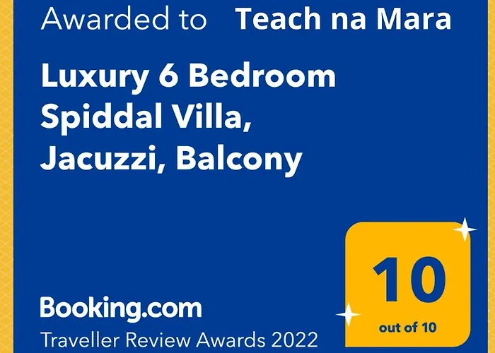 Luxury 6 Bedroom Spiddal Villa, Jacuzzi, Balcony Вилла